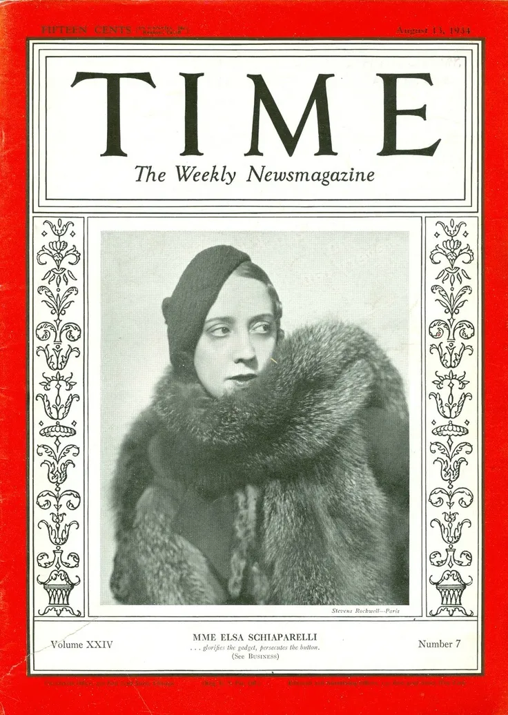 Elsa Schiaparelli , Time Magazine